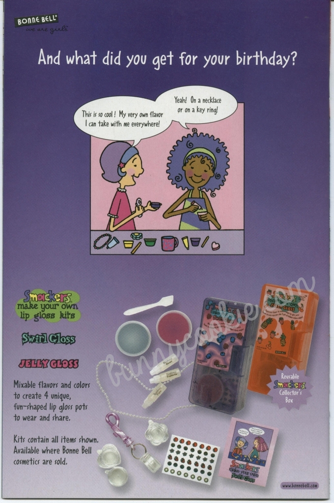 Adorable 2003-2004 S'whirl Gloss ad... anyone have this kit?