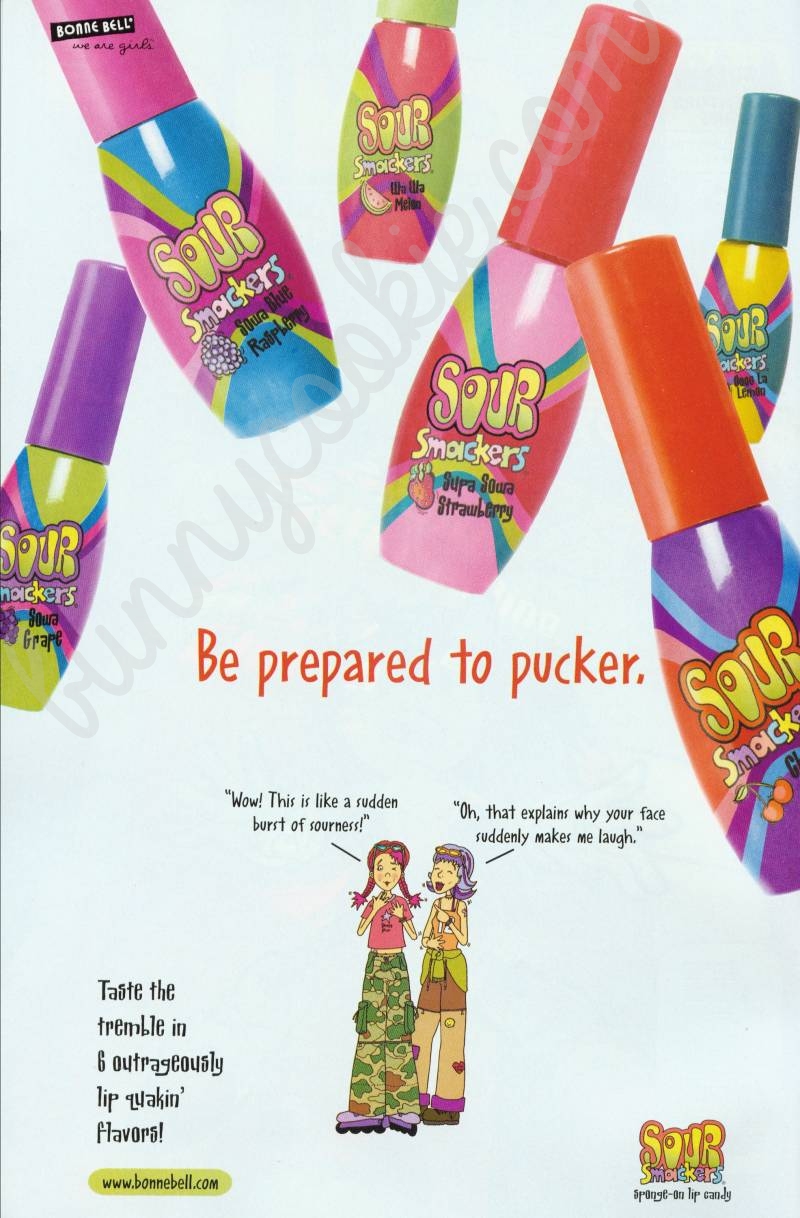 2002 Sour Smackers ad